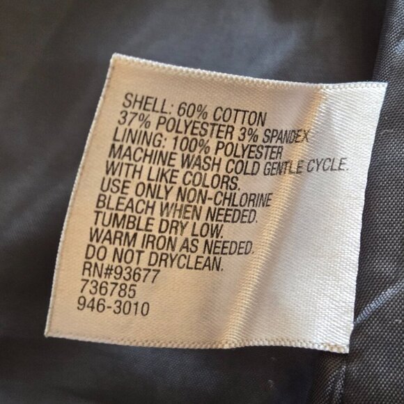 Worthington Attached Brown Front Double Belt Accent Black Skirt Plus Sz 22W - Picture 14 of 14